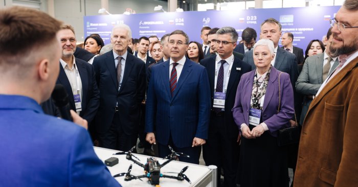 От выставки студенческих стартапов до изменений в экосистеме: Платформа университетского техпреда приняла участие в XX Российском венчурном форуме